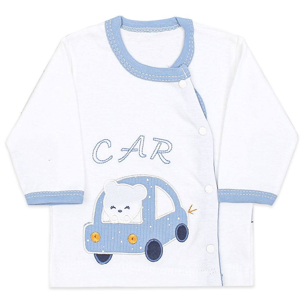 BABY BOY GIFT SET BLUE CAR