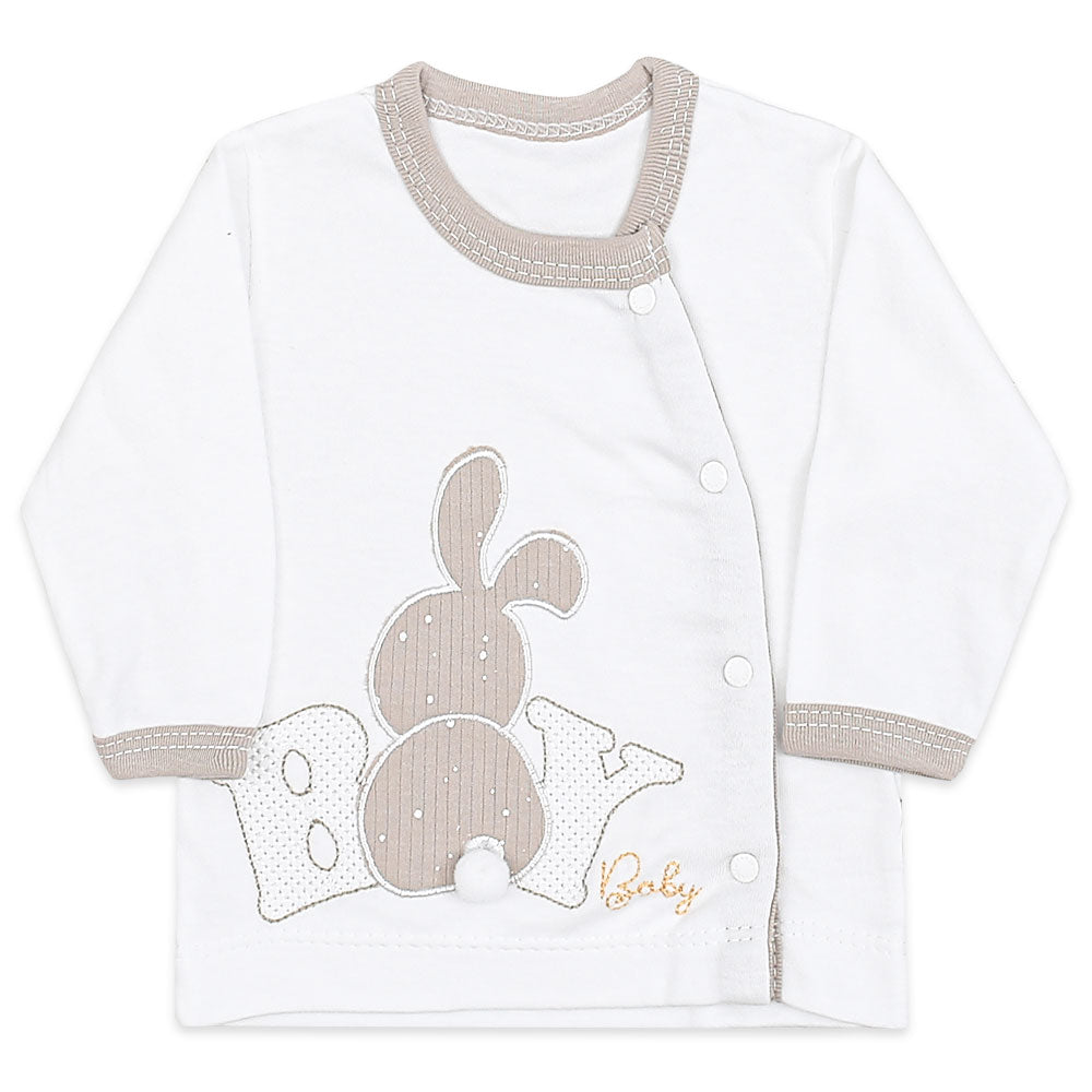 BABY BOY GIFT SET BROWN BUNNY