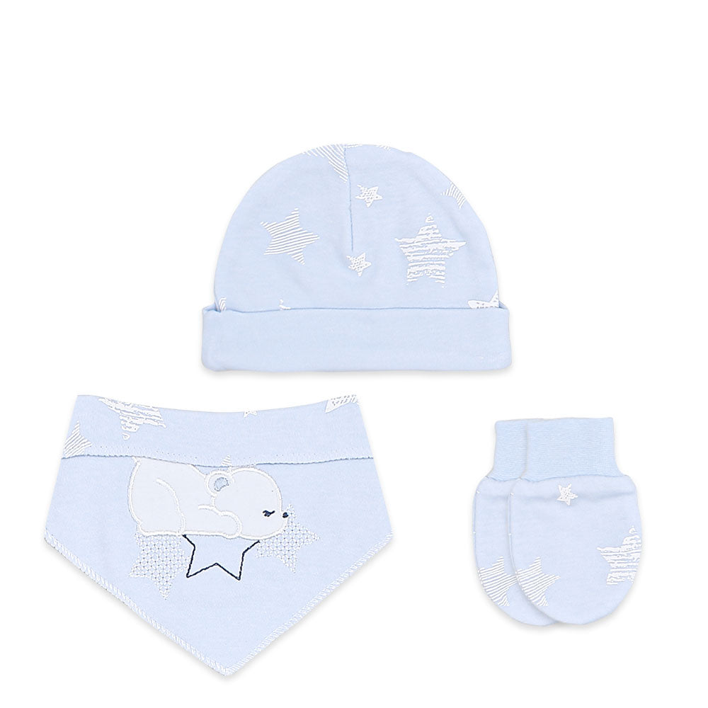 BABY BOY GIFT SET BLUE BEAR STAR