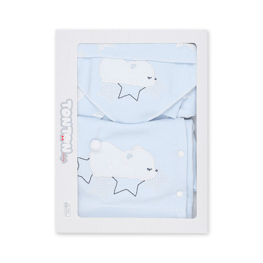 BABY BOY GIFT SET BLUE BEAR STAR