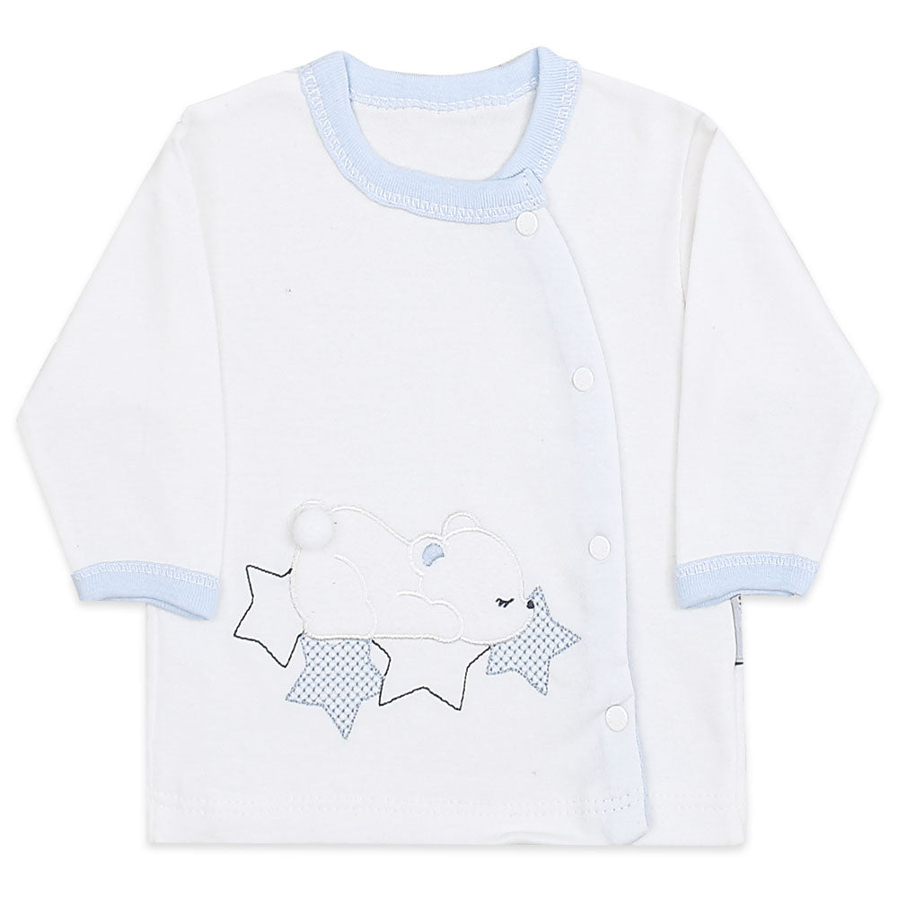 BABY BOY GIFT SET WHITE BEAR STAR