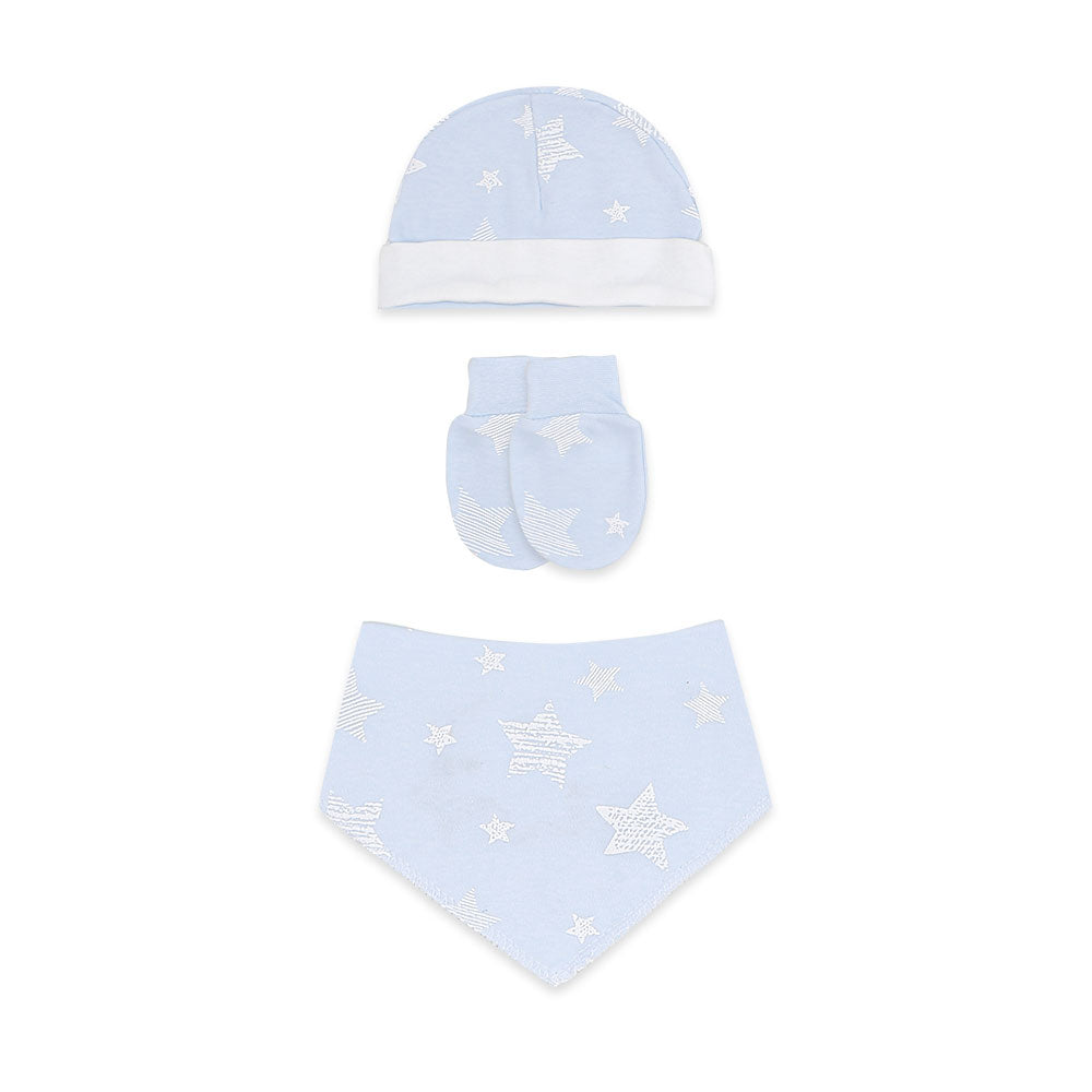 BABY BOY GIFT SET WHITE BEAR STAR
