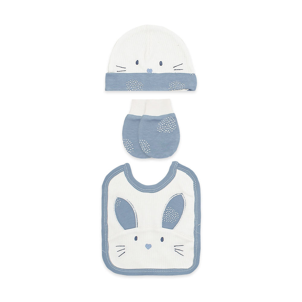 BABY BOY GIFT SET BLUE BUNNY EAR