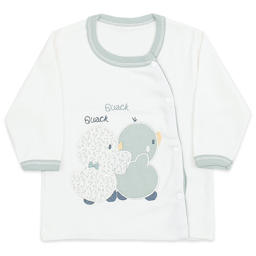 BABY BOY GIFT SET GREEN DUCK