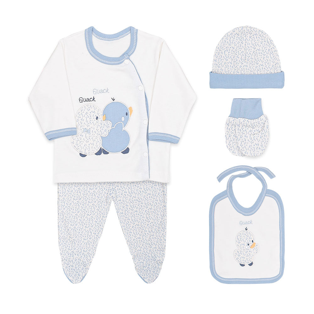BABY BOY GIFT SET BLUE DUCK