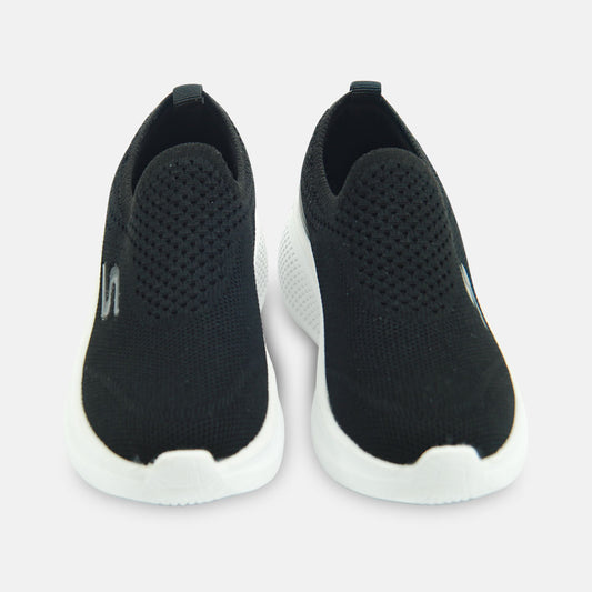 BOY JOGGER BLACK BREEZE SLIP-ON