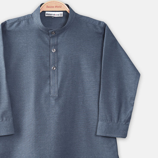 KAMEEZ PAJAMA BLUEISH GREY