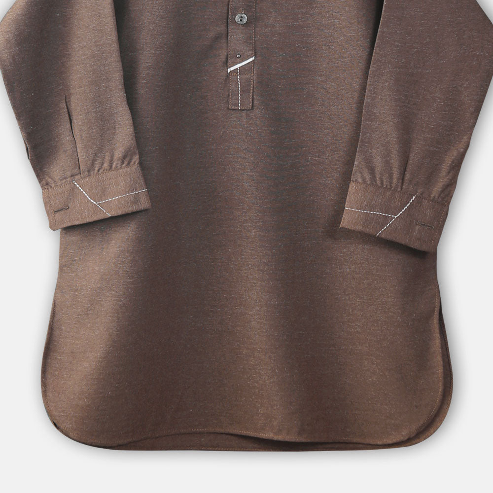 KAMEEZ PAJAMA BROWN