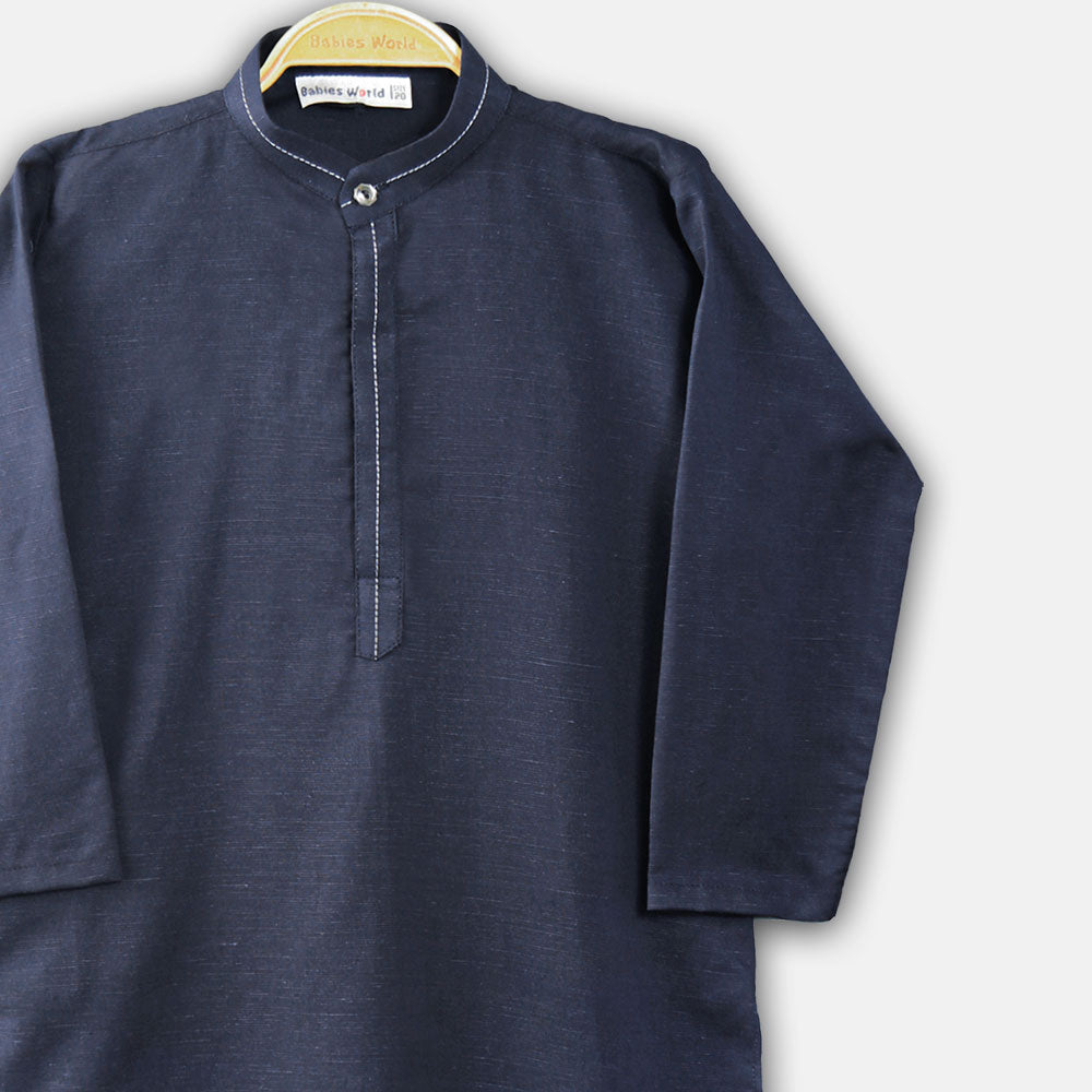 KURTA PAJAMA NAVY BLUE