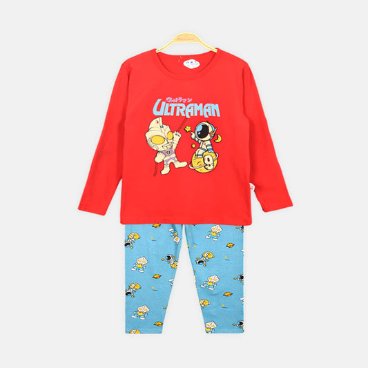 BOY NIGHT SUIT RED ULTRAMAN