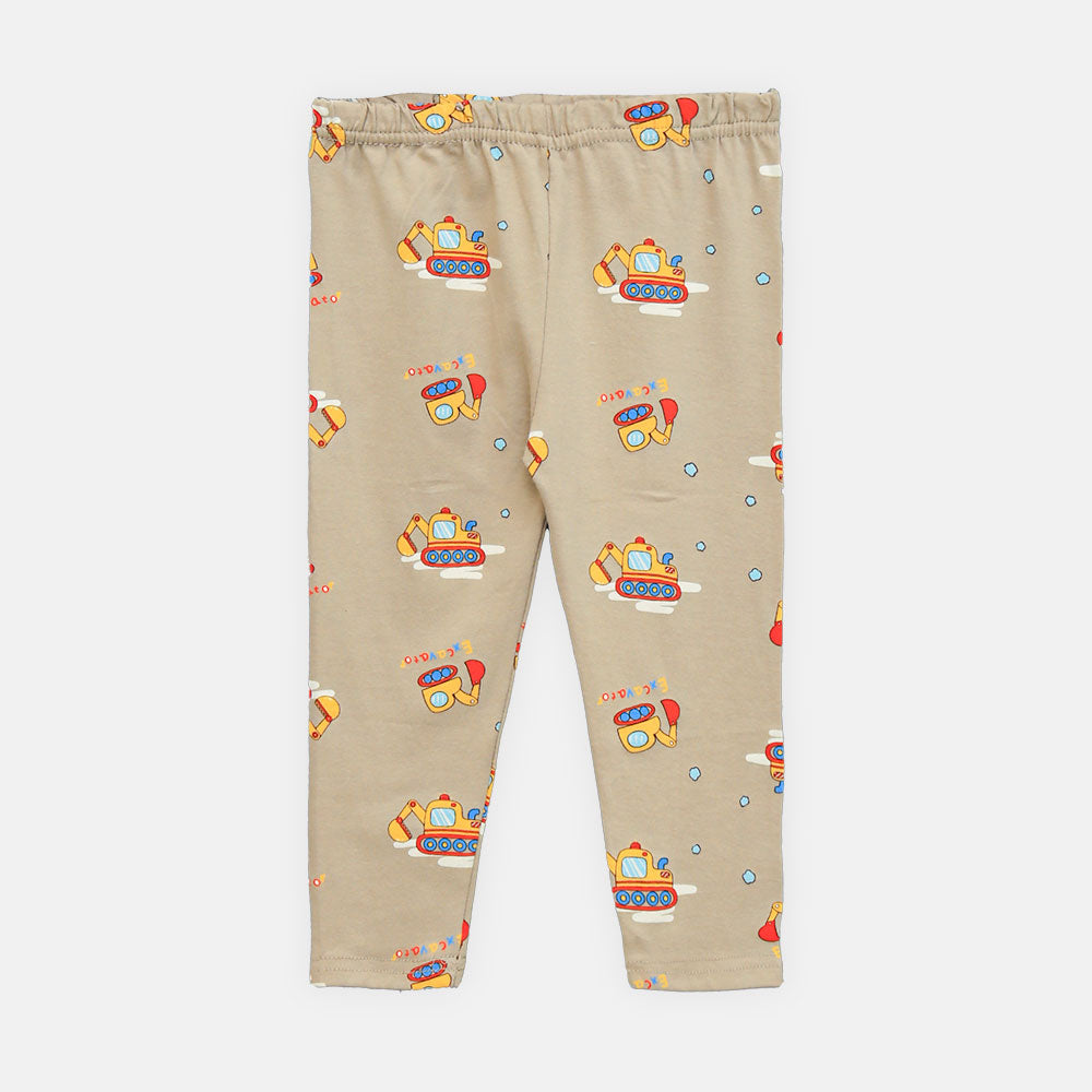 BOY NIGHT SUIT BIG TRUCK BUILDER