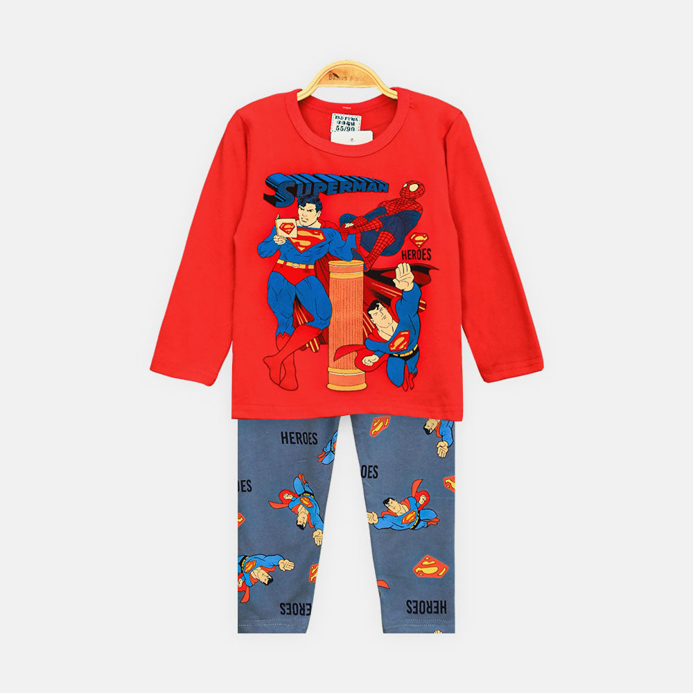 BOY NIGHT SUIT SUPER HEROES