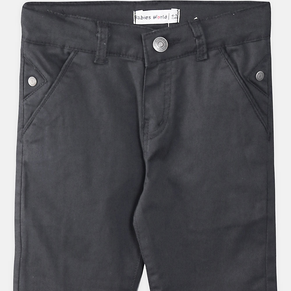 BOY PANT BLACK DENIM