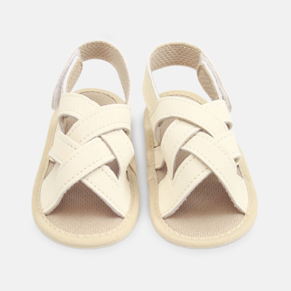 BOY PRE WALKER SANDAL OFF-WHITE