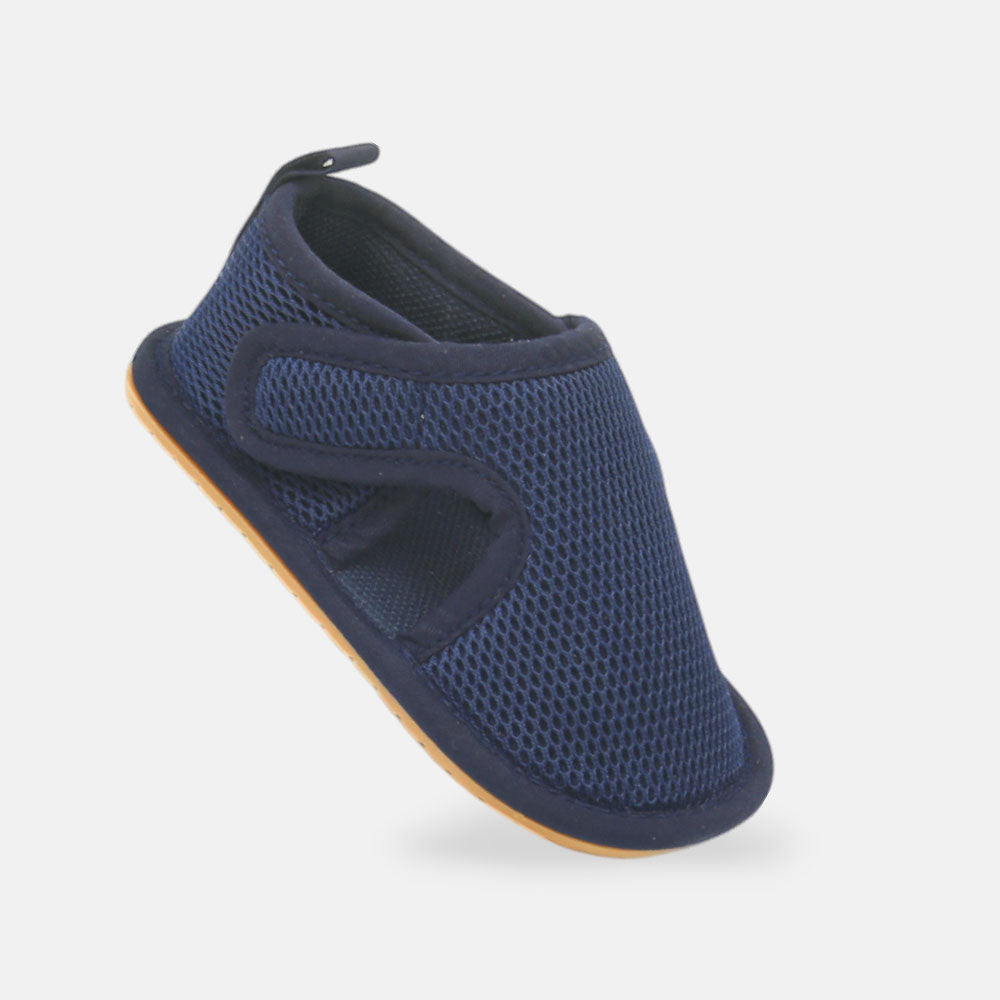 BOY PRE WALKER SANDAL NAVY MESHS