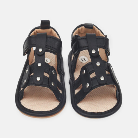BOY PRE WALKER SANDAL BLACK