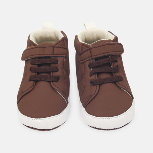 BOY PRE WALKER SHOES BROWN