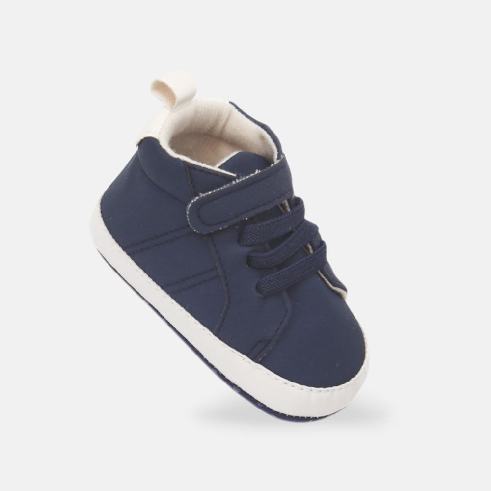 BOY PRE WALKER SHOES NAVY BLUE