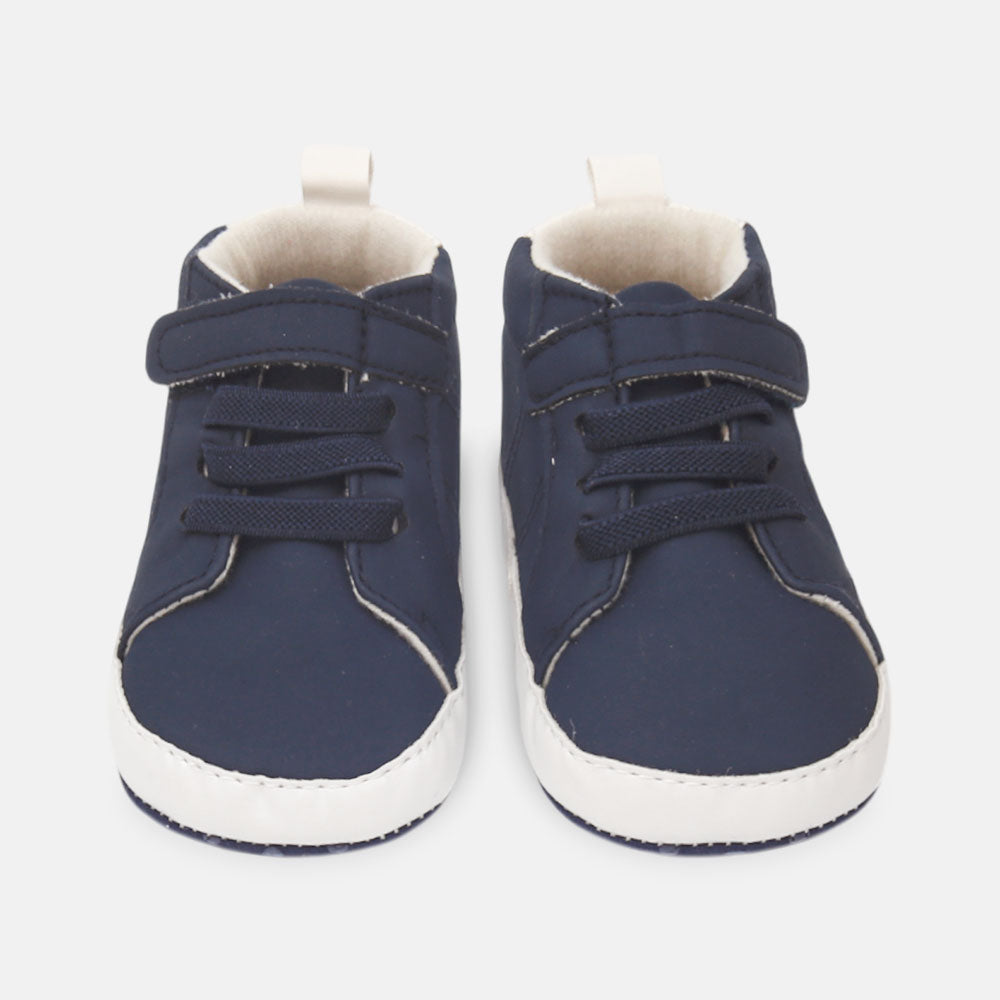 BOY PRE WALKER SHOES NAVY BLUE