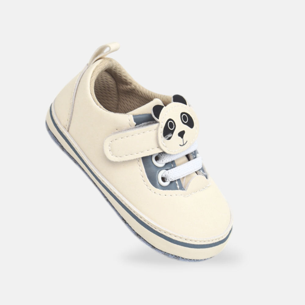 BOY PRE WALKER SHOES PANDA-THEMED