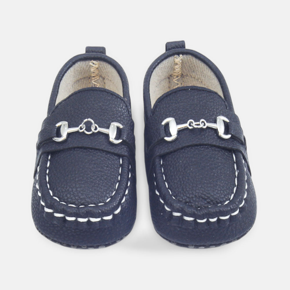BOY PRE WALKER SHOES NAVY BLUE