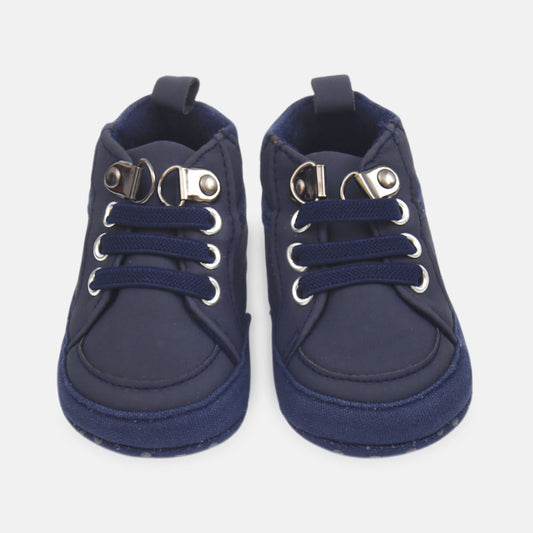 BOY PRE WALKER SHOES NAVY BLUE