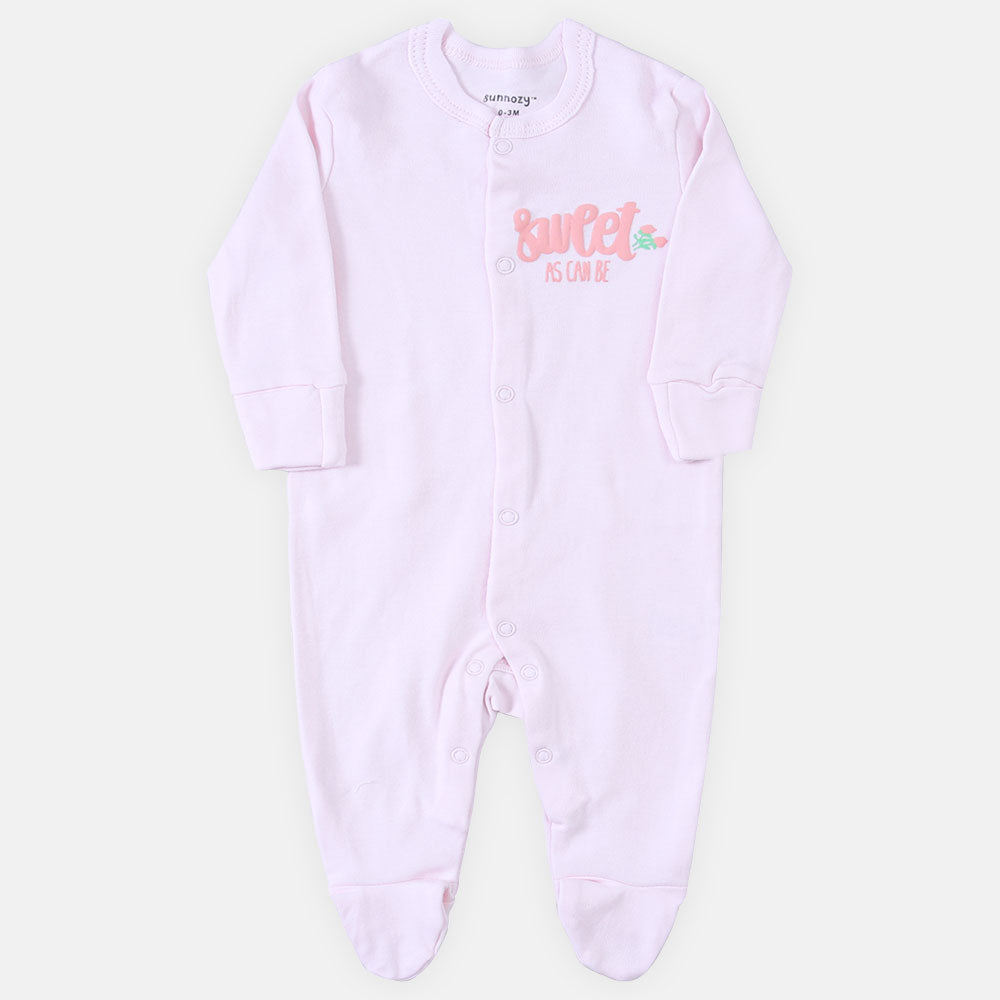 ROMPER GIRLS PK-3 PINK WILD FLORAL