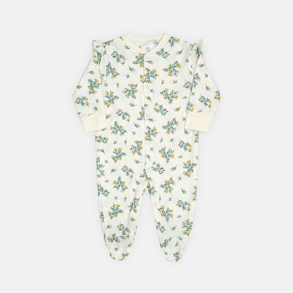 ROMPER GIRLS PK-3 FLORAL PRINT