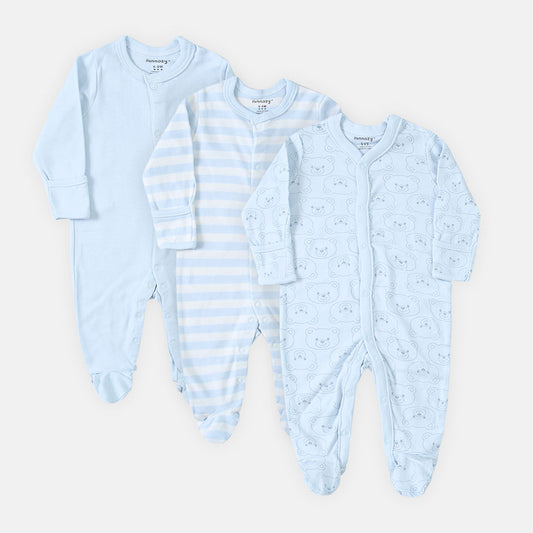 ROMPER BOYS PK-3 TEDDY TOT