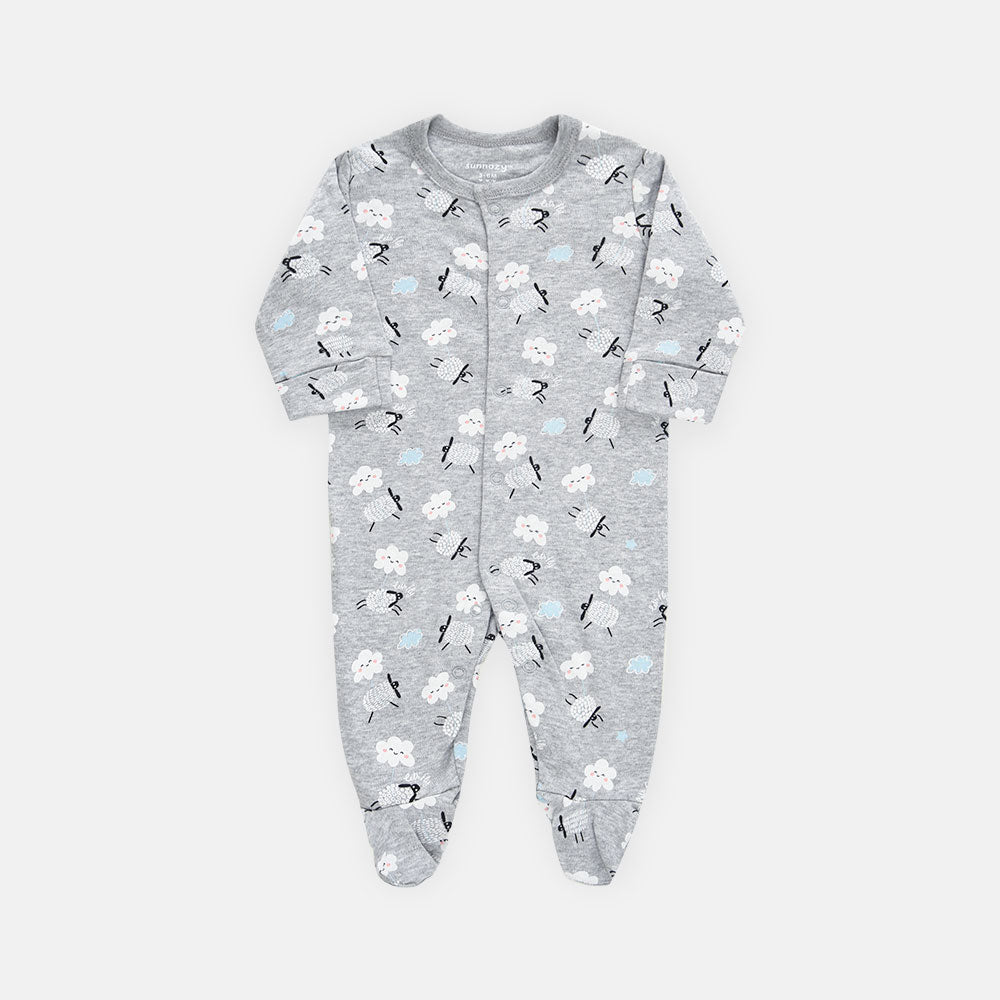 ROMPER BOYS PK-3 SHEEP & CLOUD