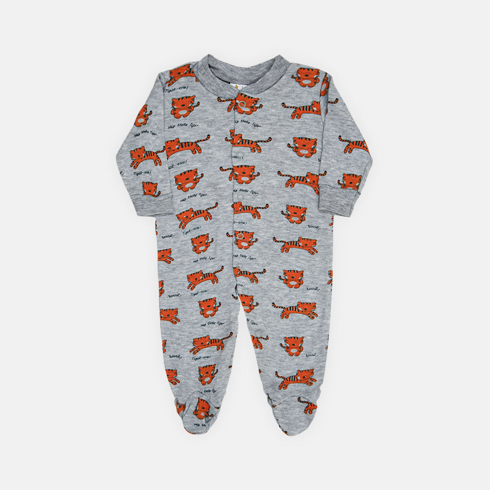 ROMPER BOYS PK-3 TIGER PRINT