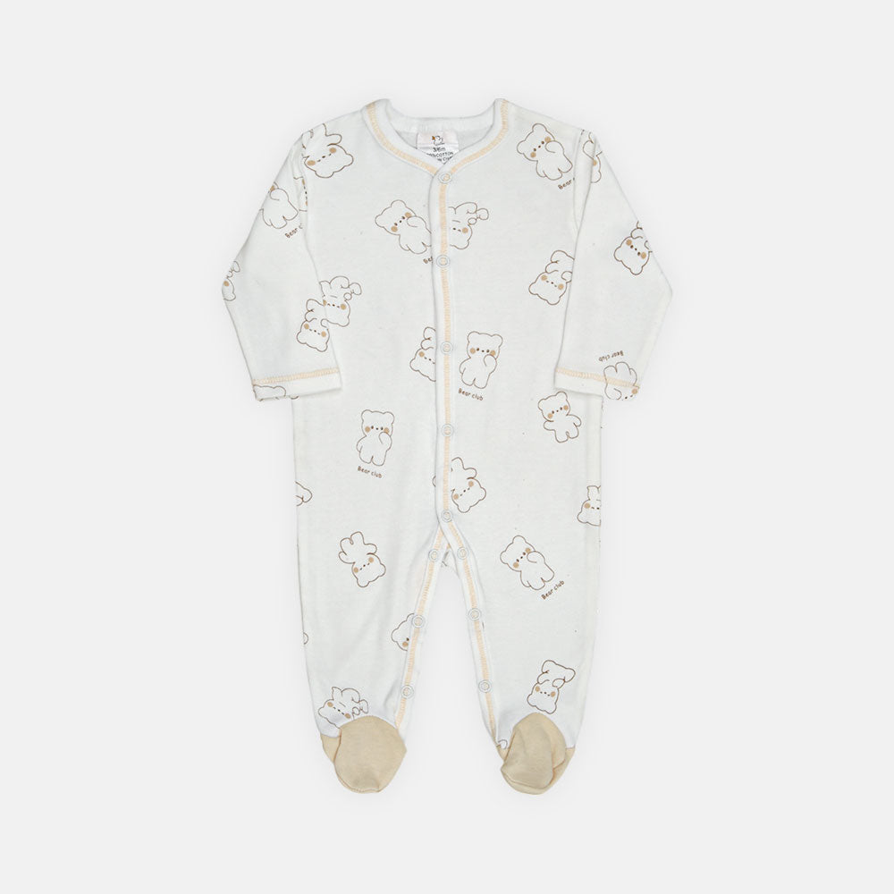 ROMPER BOYS PK-3 TEDDY BEAR PRINT