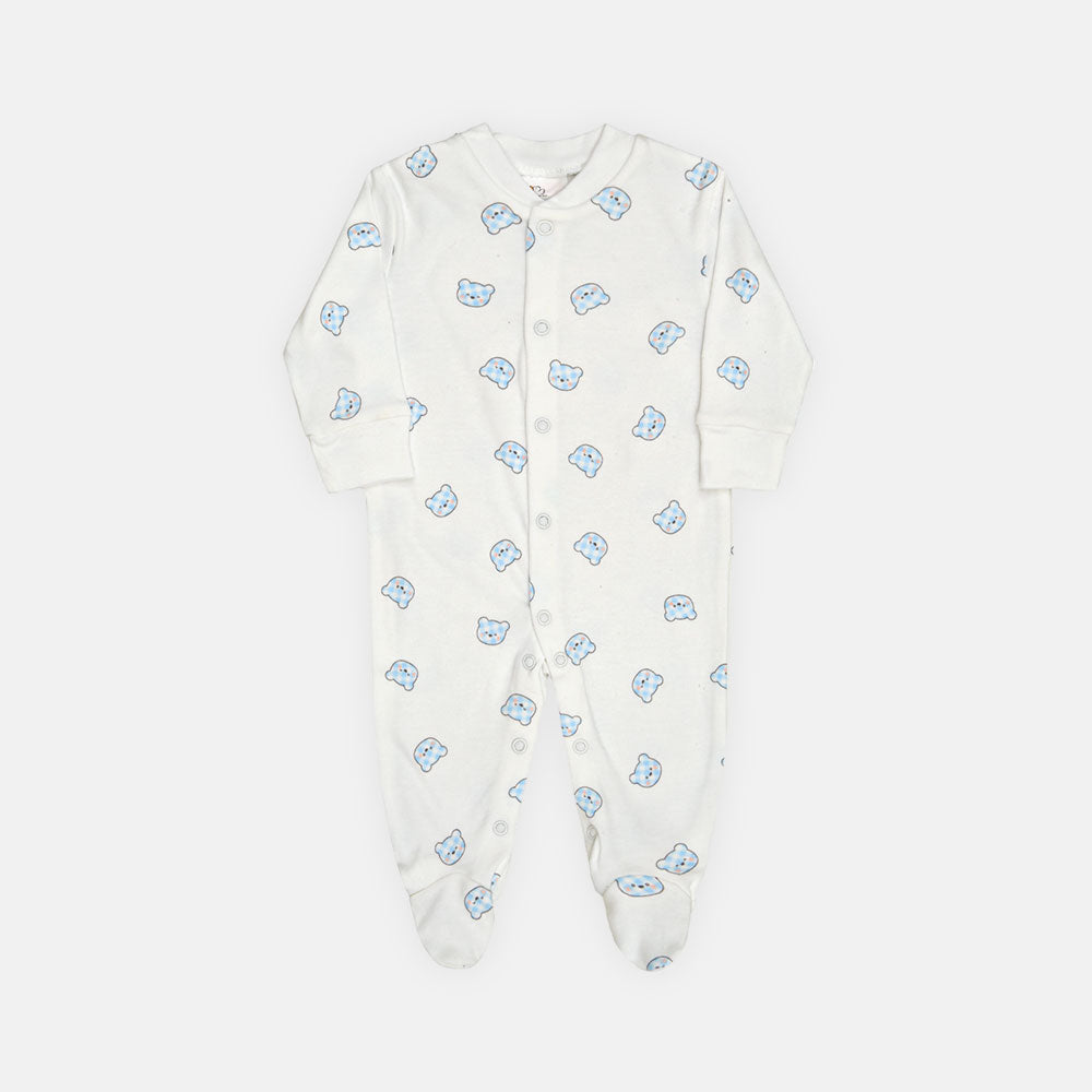 ROMPER BOYS PK-3 TEDDY BEAR PRINT
