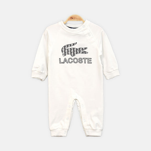 BOY ROMPER WHITE