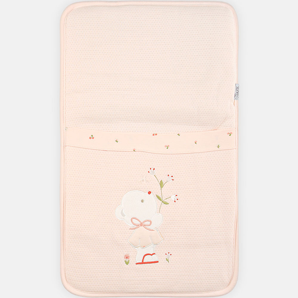 SLEEPING SET PEACH BEAR