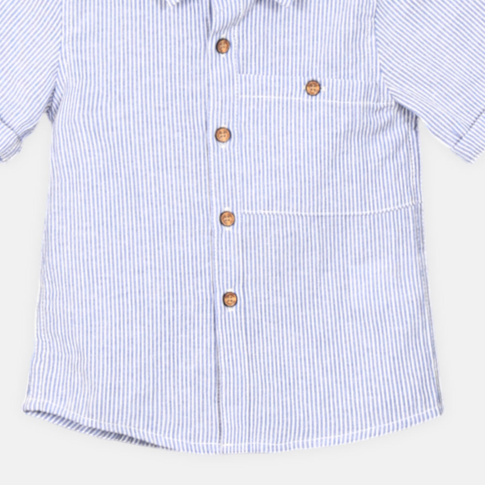 BOY SHIRT BLUE STRIPED