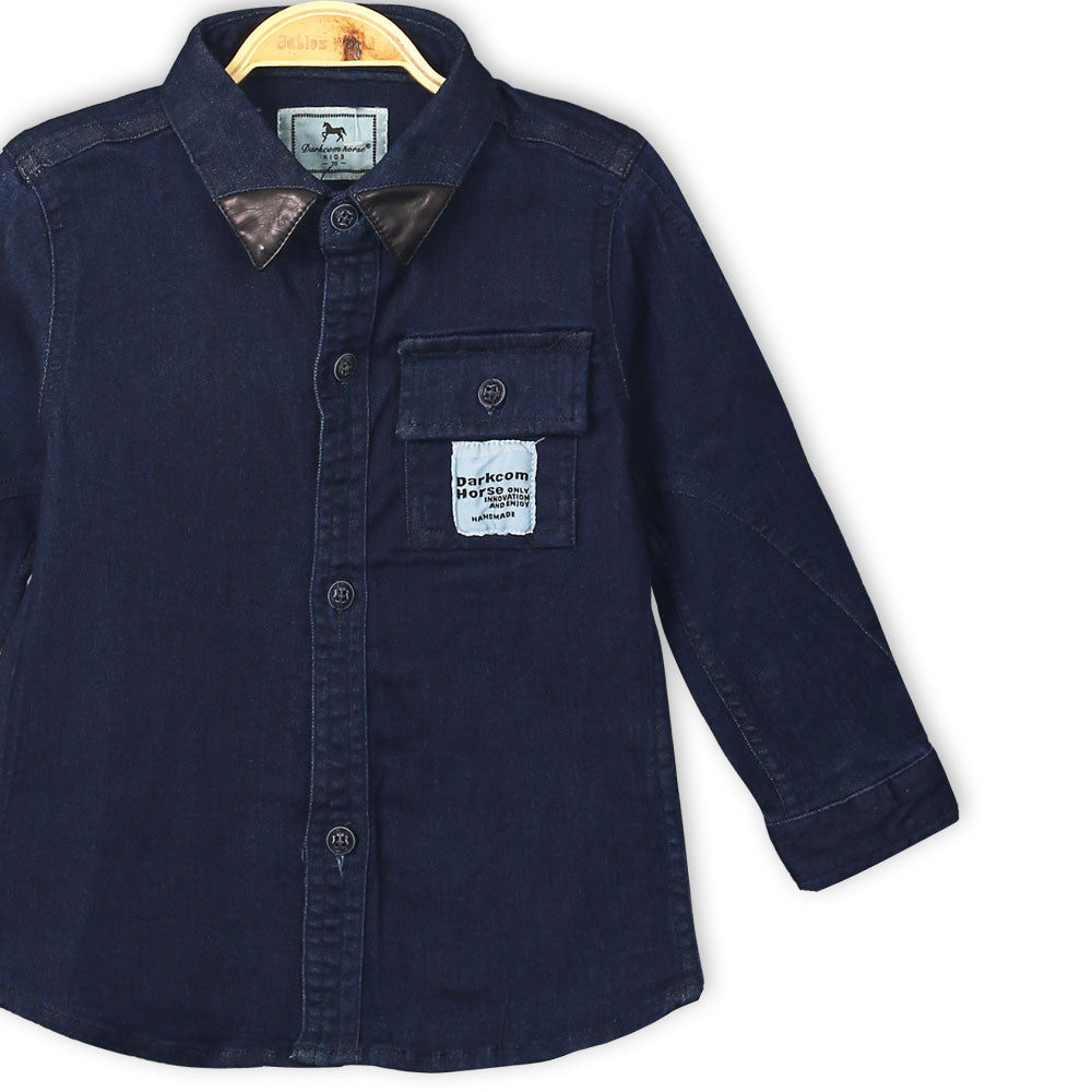 BOY SHIRT DENIM