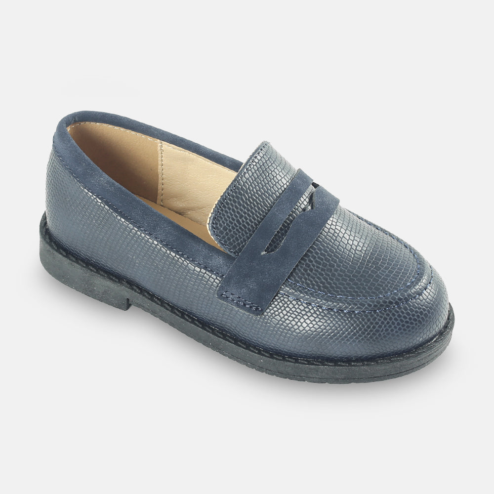 BOY SHOES NAVY