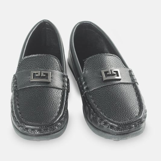 BOY SHOES BLACK BASIC