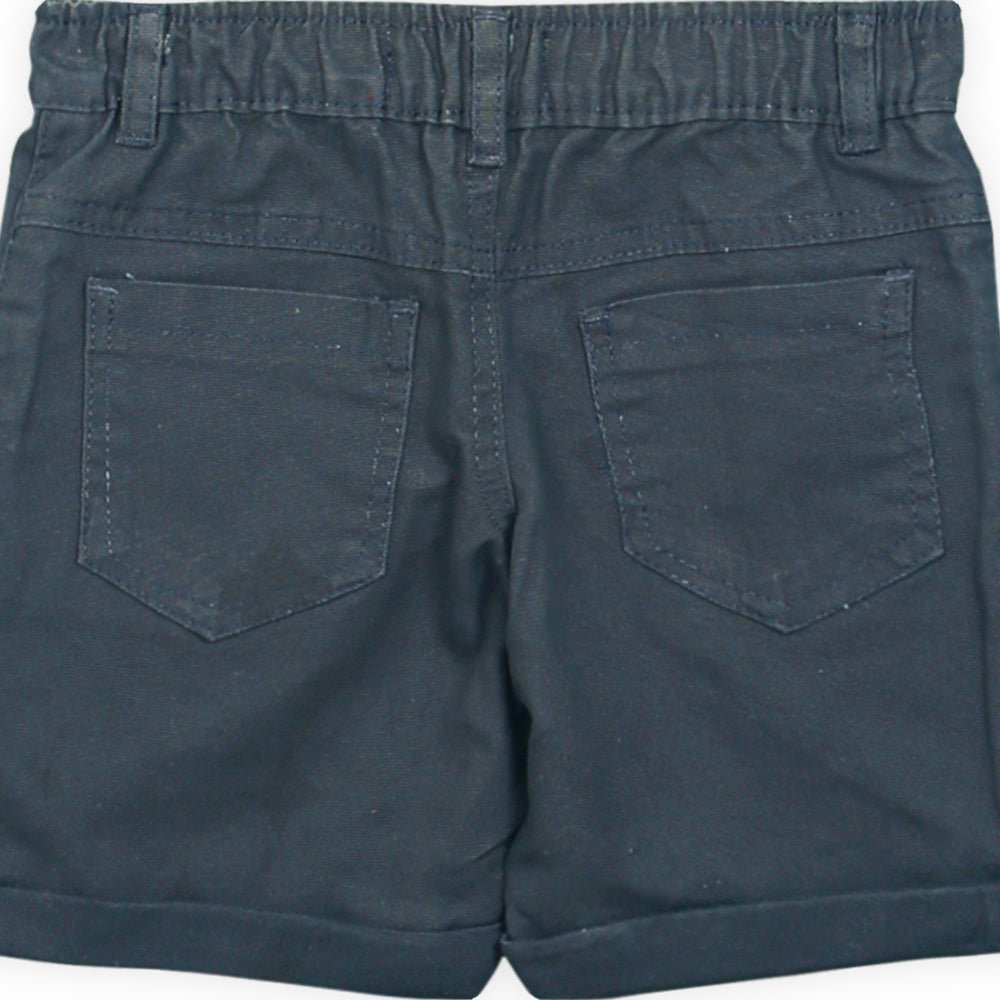 BOY SHORT BLUE STRETCHABLE
