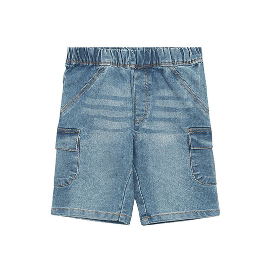 BOY SHORT JEANS LIGHT BLUE CARGO