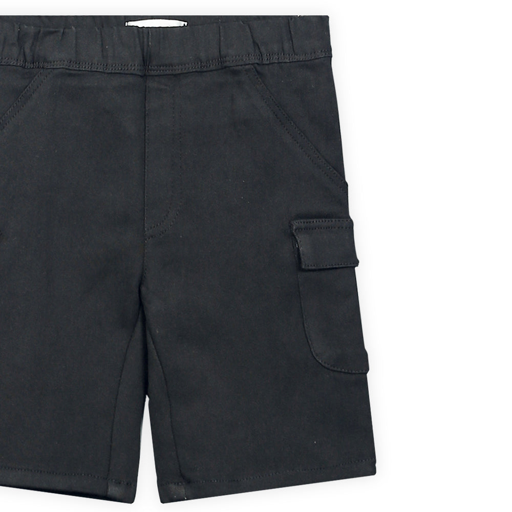 BOY SHORT BLACK CARGO