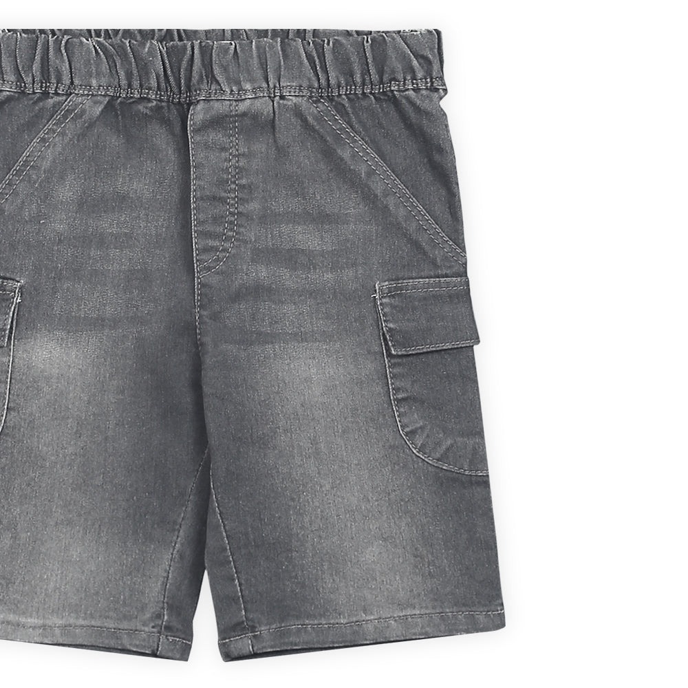 BOY SHORT GREY CARGO
