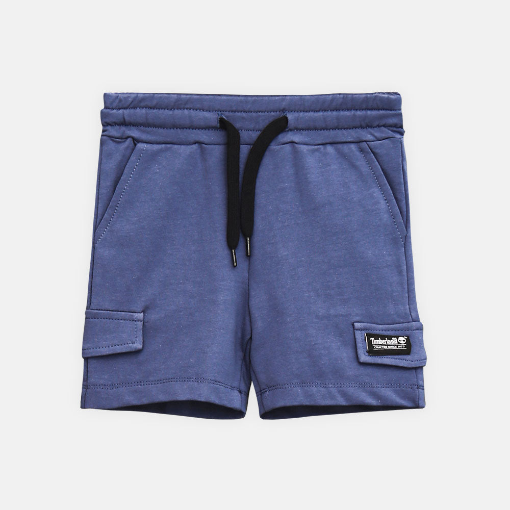 BOY SHORTS CARGO KNIT BLUE