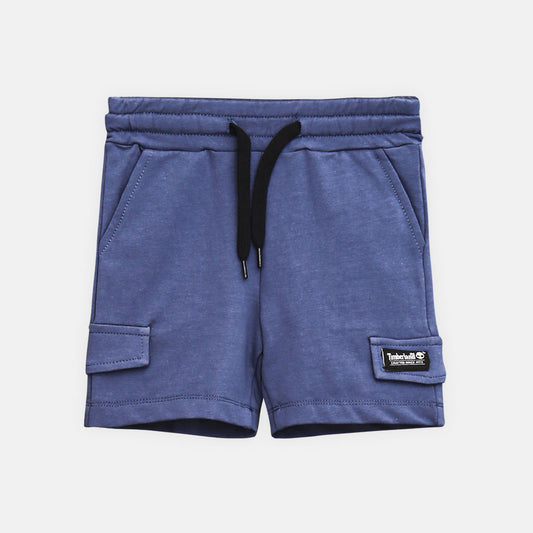 BOY SHORTS CARGO KNIT BLUE