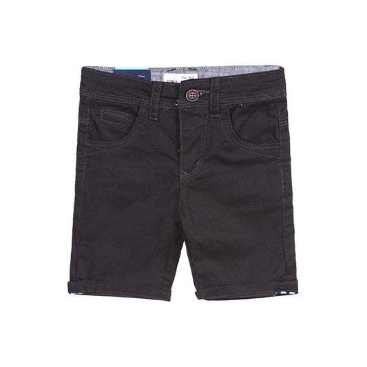 BOY SHORT BLACK PATTERNED