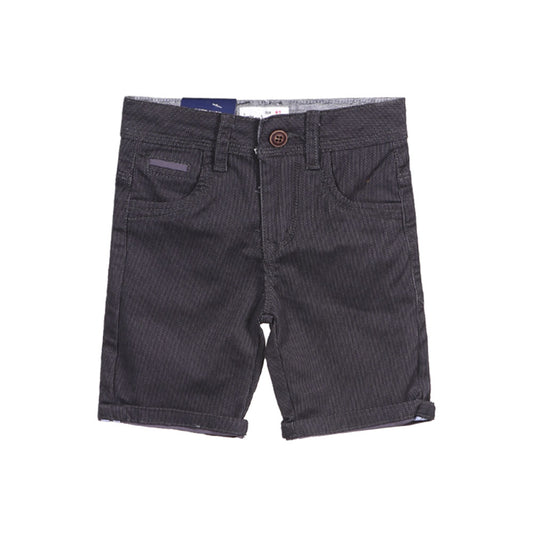 BOY SHORT GREY PATTERNED
