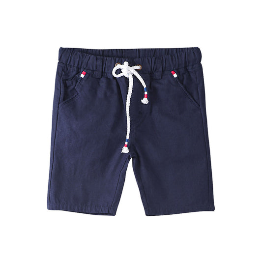 BOY SHORT NAVY ELASTIC