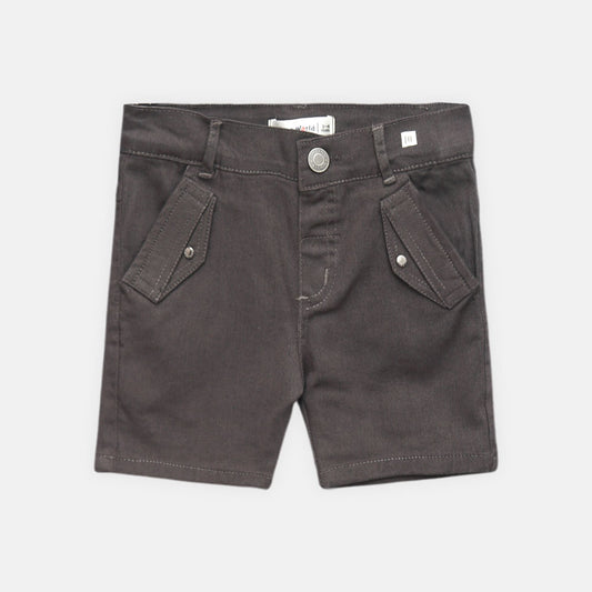 BOY SHORT GREY DENIM