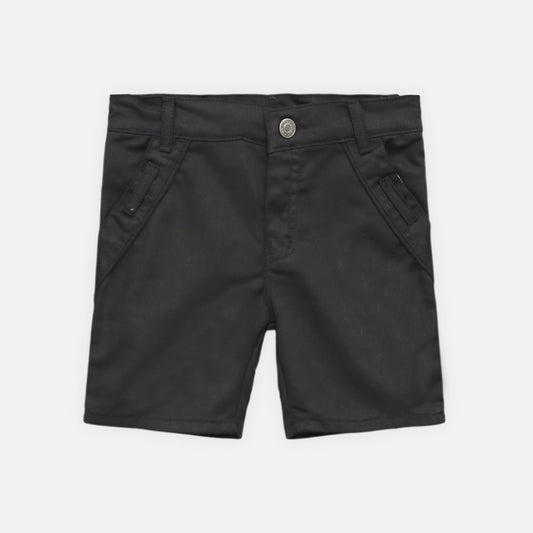 BOY SHORT BLACK DENIM